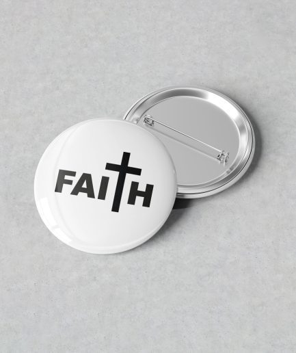 Przypinka „Faith"