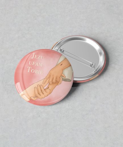 Przypinka „Jezu ufam Tobie"