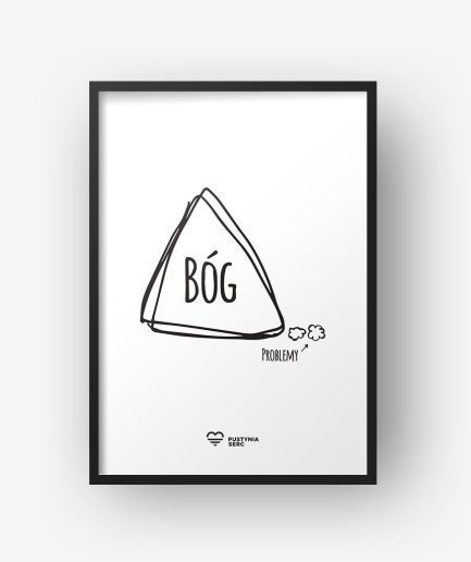 Plakat „Bóg jest większy”