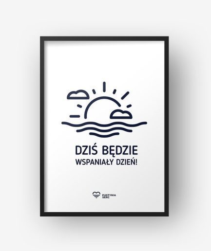 Plakat „Wspaniały dzień”